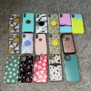 iPhone Xs, Xs Max, and iPhone 11 cases. 6.5 in, and 5.8 in.